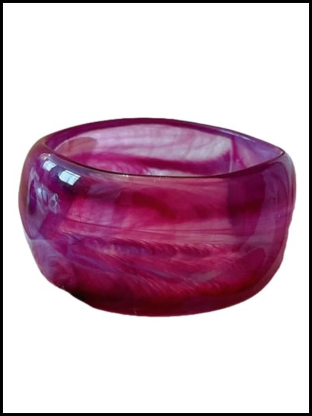 Chunky Acrylic Bangle Bracelet Set Women Tortoiseshell Matte Cuff